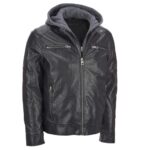 Men Biker Leather Jacket
