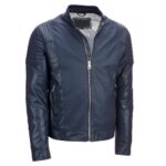 Men Biker Leather Jacket