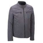 Men Biker Leather Jacket